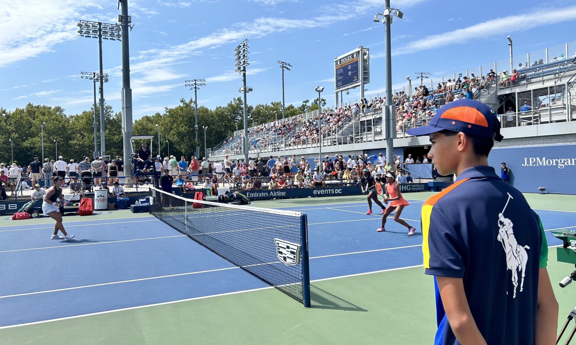 Vaughn Lee at the US Open